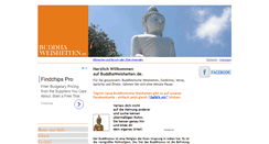 Desktop Screenshot of buddhaweisheiten.de